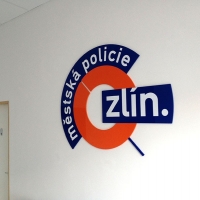 Plastické logo - plexisklo | Městská policie Zlín